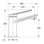 Mitigeur lavabo YUNA - vue 2