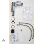 Mitigeur lavabo YUNA en finition brillante