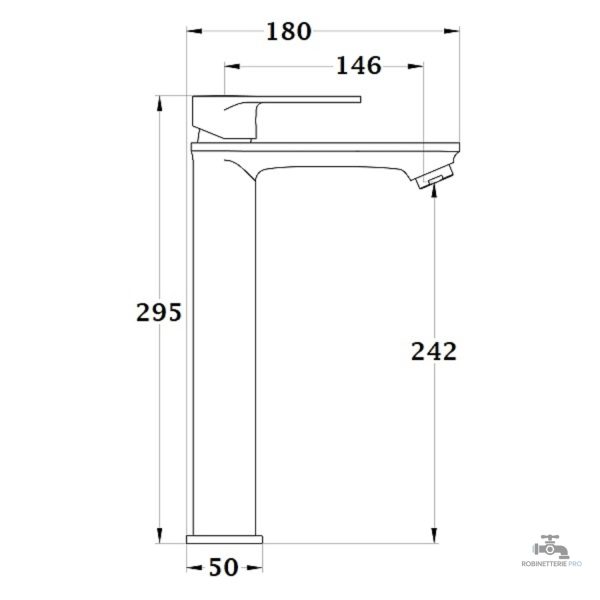 Mitigeur vasque NYTIA - vue 2