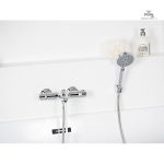 Design élégant du mitigeur NEOTHERM pour baignoire