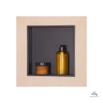 Rangement encastré pour douche carrée