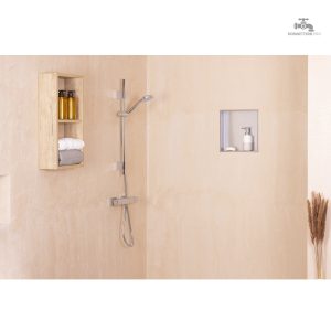 Niche de douche carrée encastrable
