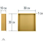 Niche à encastrer carrée pour douche - vue 20