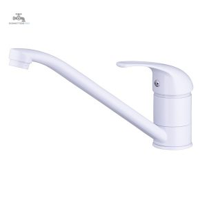 Mitigeur évier blanc POLA pour cuisine moderne