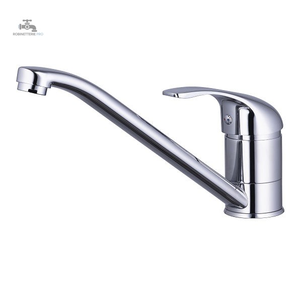 pola-mitigeur-evier-chrome-1 Mitigeur évier chromé POLA pour cuisine moderne