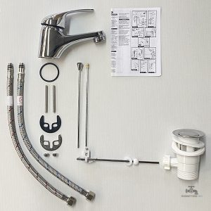 Mitigeur lavabo POLA, idéal pour salle de bain contemporaine