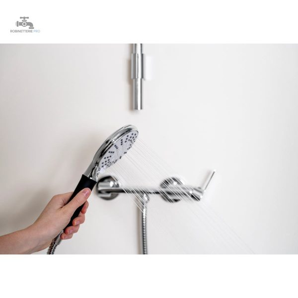 Pommeau de douche avec 5 jets variés