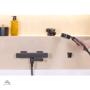 Douche agréable avec le pommeau NYTIA, filtre intégré