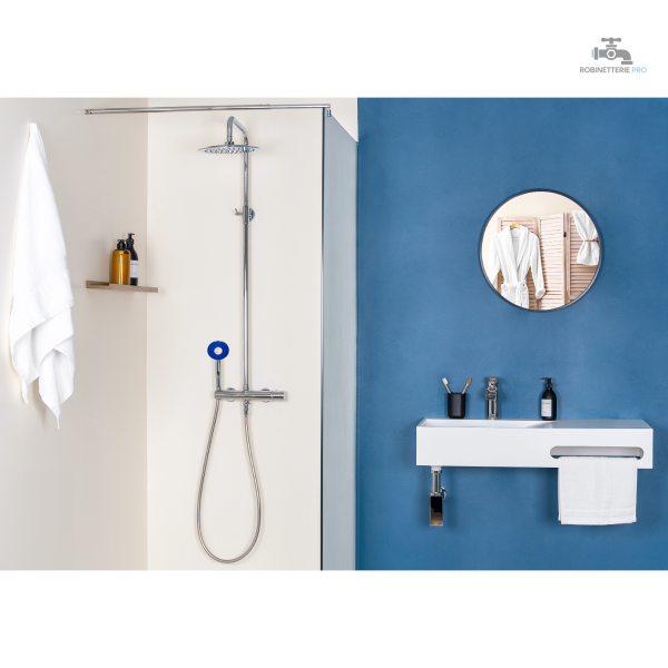 Pommeau de douche AZUL, une touche de style aquatique