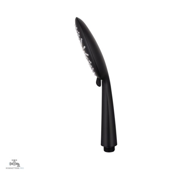 Pommeau de douche contemporain avec trois choix de jets