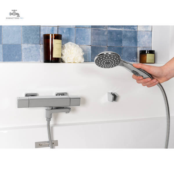 Pommeau de douche avec système anti-gaspillage