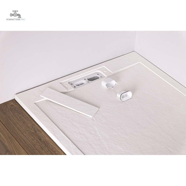 Installation facile avec bonde pour receveur de douche