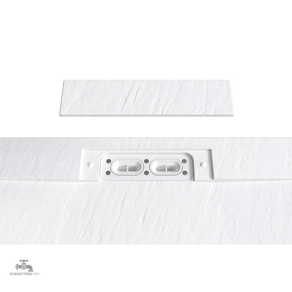 Receveur de douche anti-dérapant avec bonde