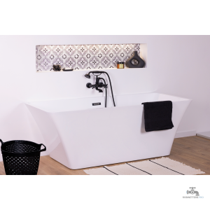 Robinet bain-douche au style rétro charmant