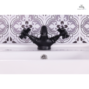 Mélangeur rétro pour lavabo au design classique