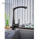 Robinet de cuisine avec levier ergonomique
