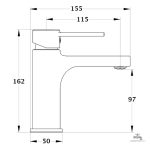 Mitigeur lavabo ANCUZ facile à installer