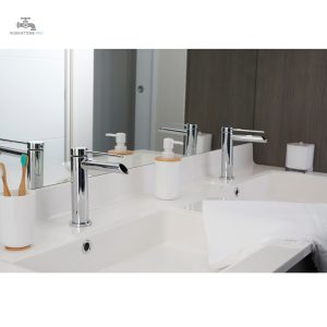 Robinet lavabo RIOJA, style contemporain et fonctionnel