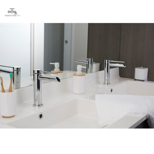 Robinet lavabo RIOJA, style contemporain et fonctionnel