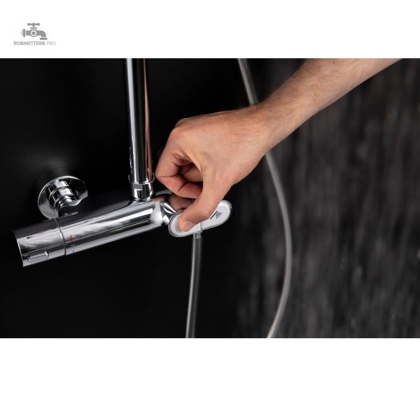 Colonne de douche SWITCHEA avec finition raffinée